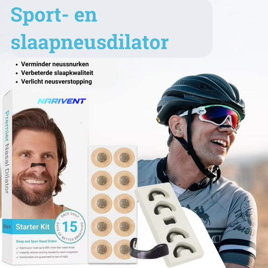 Narivent™ Premier Neusdilator | Vrij Ademen, Rustig Slapen